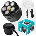 HS7979 Head Shaver, for Bald Men, 6 Flexible Heads, Wet/Dry Head Shaver, Rechargeable, IPX7 Waterproof, Detachable Heads